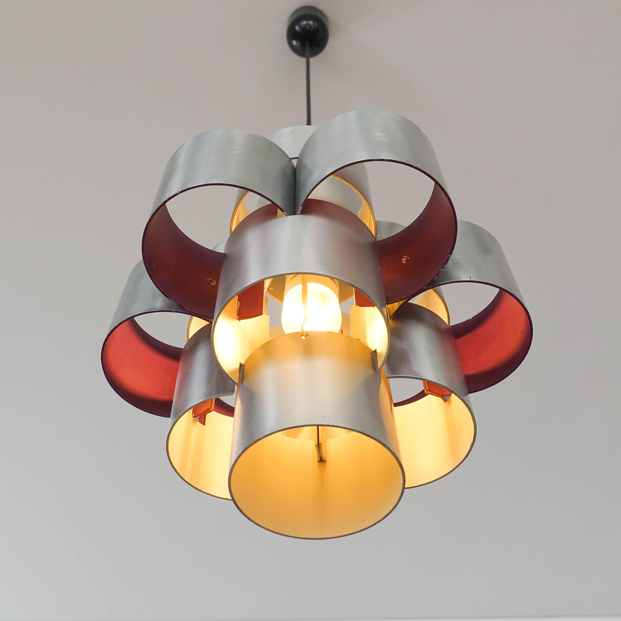 Danish Pendant Lamp in the Style of Werner Schou, 1960s 5