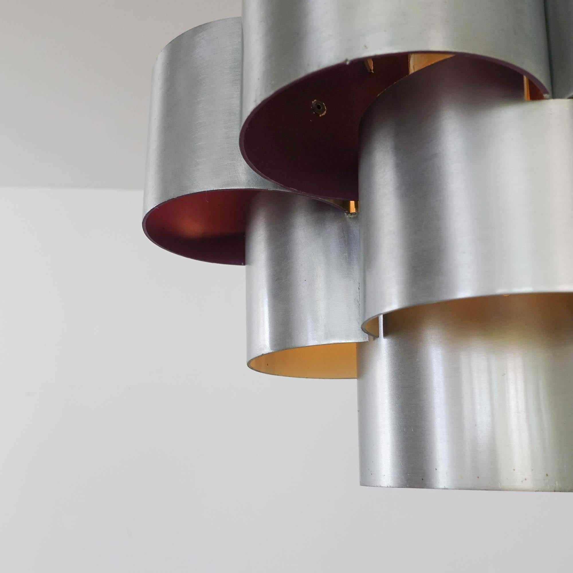 Danish Pendant Lamp in the Style of Werner Schou, 1960s 2
