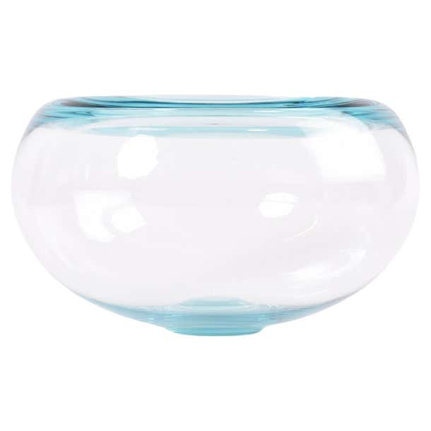 Eine große Holmegaard Glasschale Provence von Per Lütken Dänemark im Eine große Holmegaard Glasschale Provence von Per Lütken Dänemark im