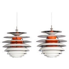 Danish PH Contrast Lamp by Poul Henningsen for Louis Poulsen, 1962, Set of 2