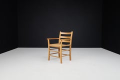 Danish Pine and Rope Armchair, 1960s – Nordic Minimalism