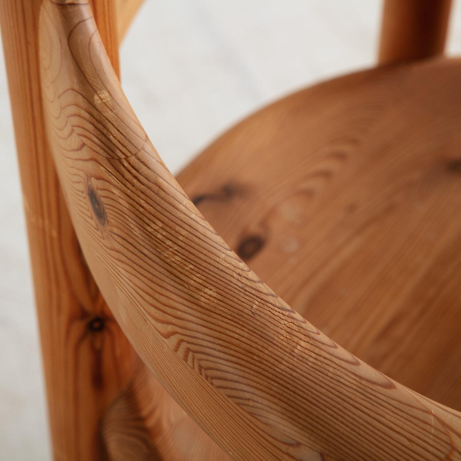 Danish Pine Lounge Chairs by Rainer Daumiller 3