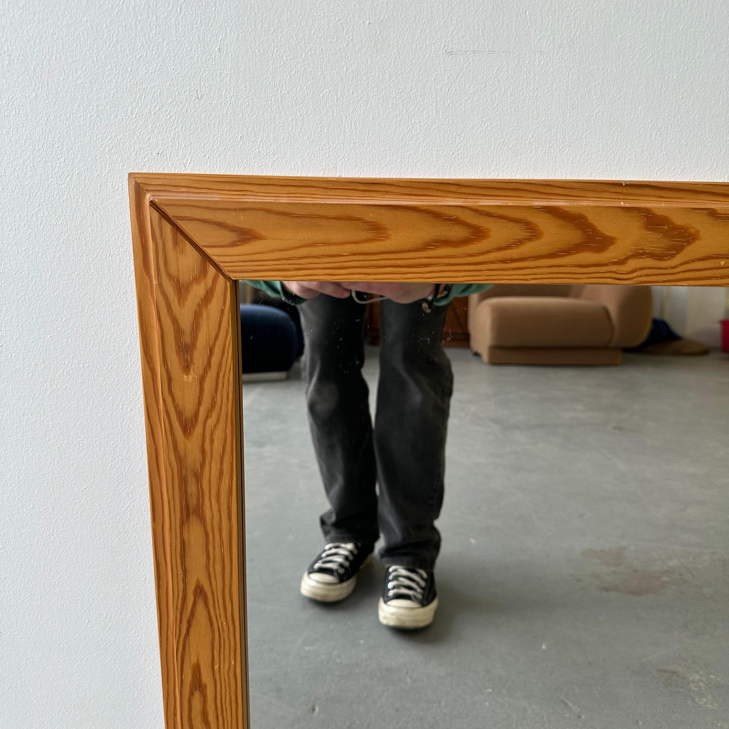 Danish Pine Mirrors, set of two For Sale 3
