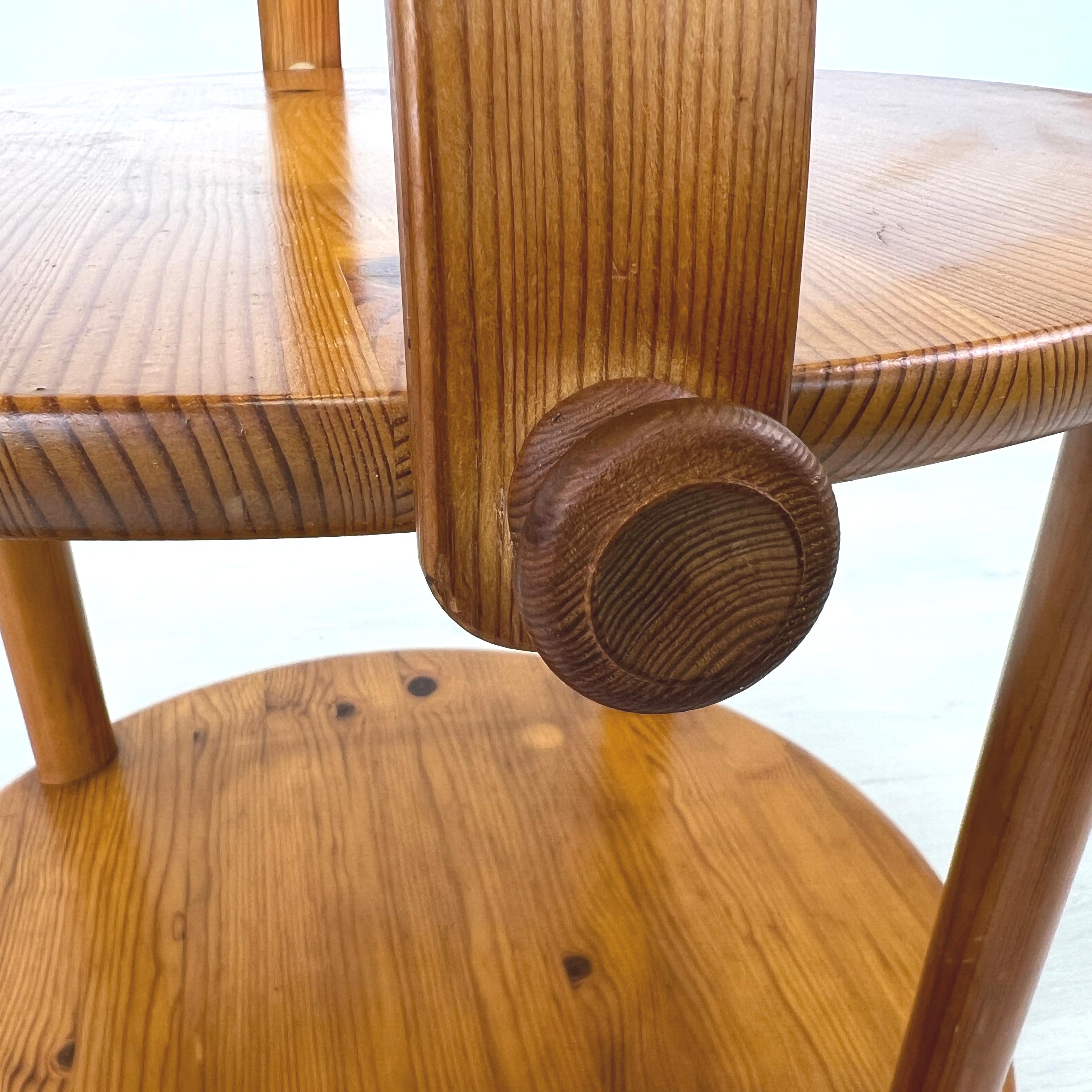 XX secolo Carrello da portata arrotolabile in pino danese in vendita