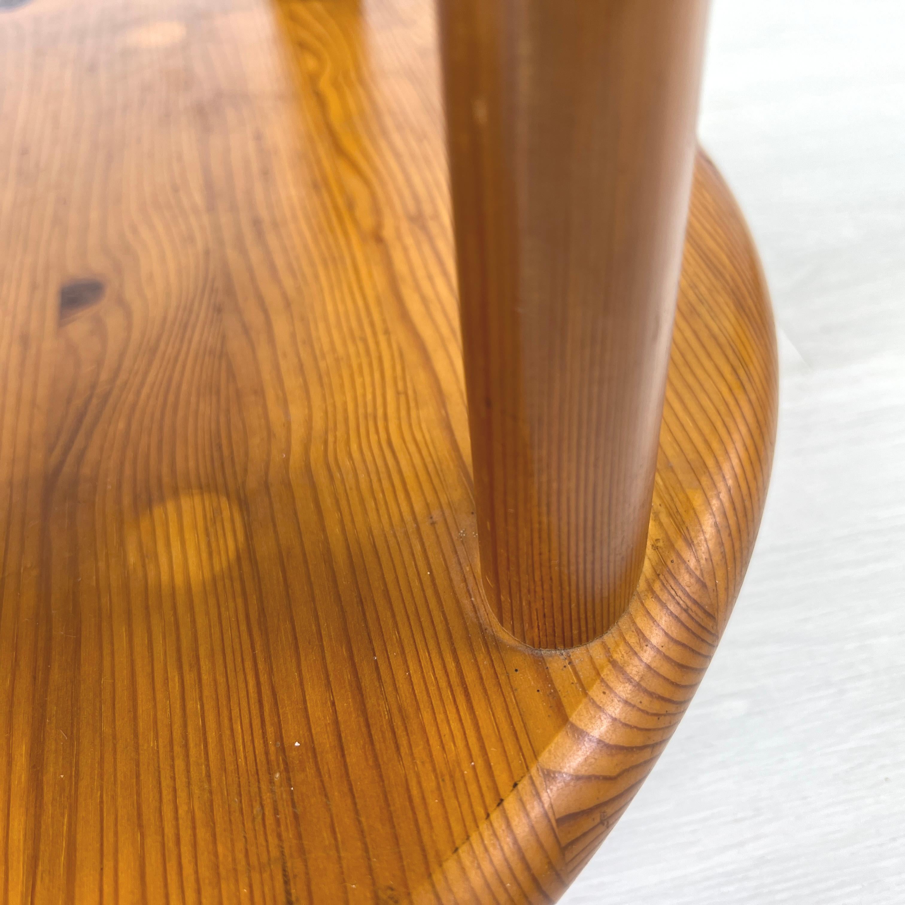 Pino Carrello da portata arrotolabile in pino danese in vendita