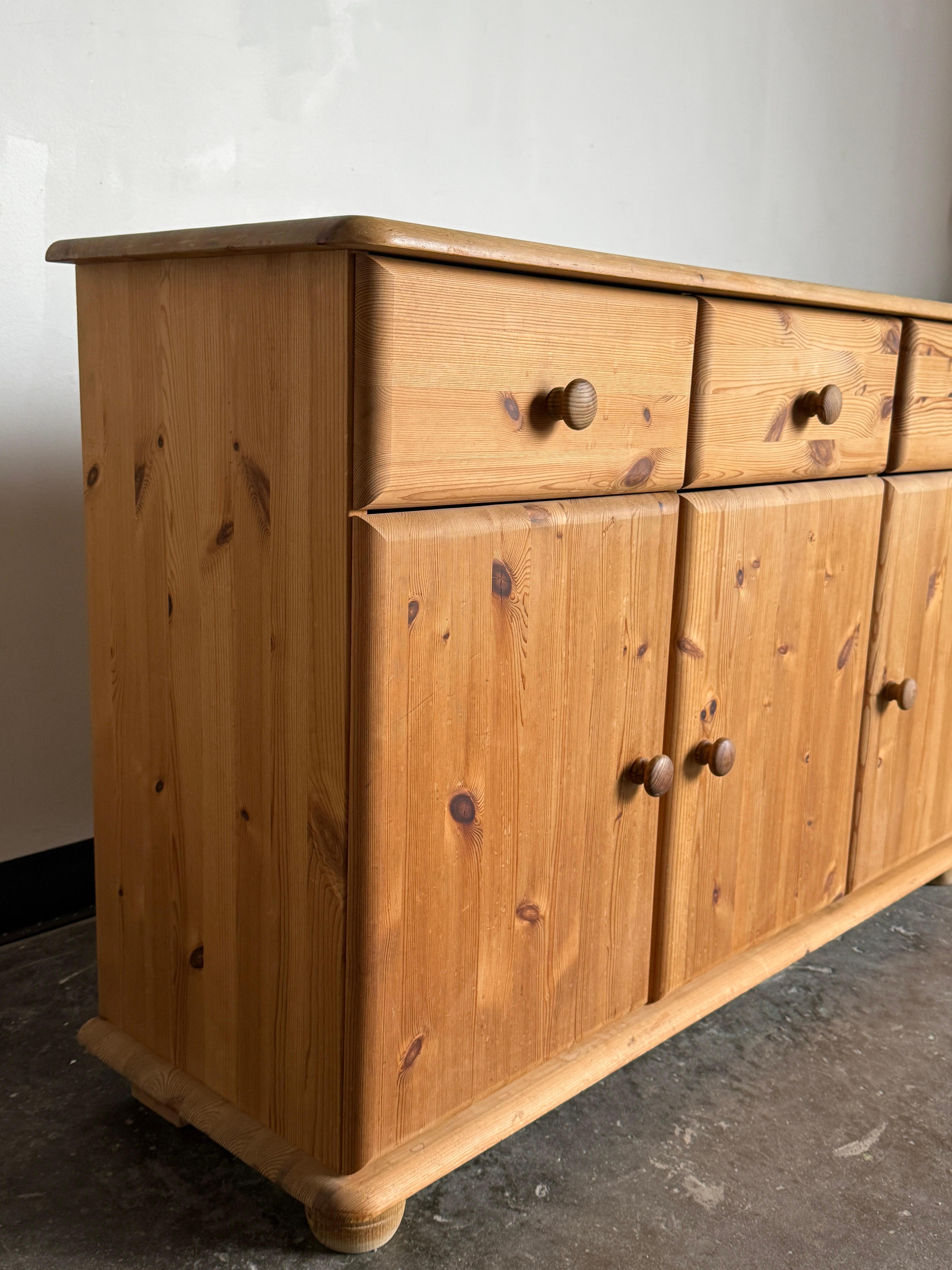 Danish Pine Sideboard For Sale 3
