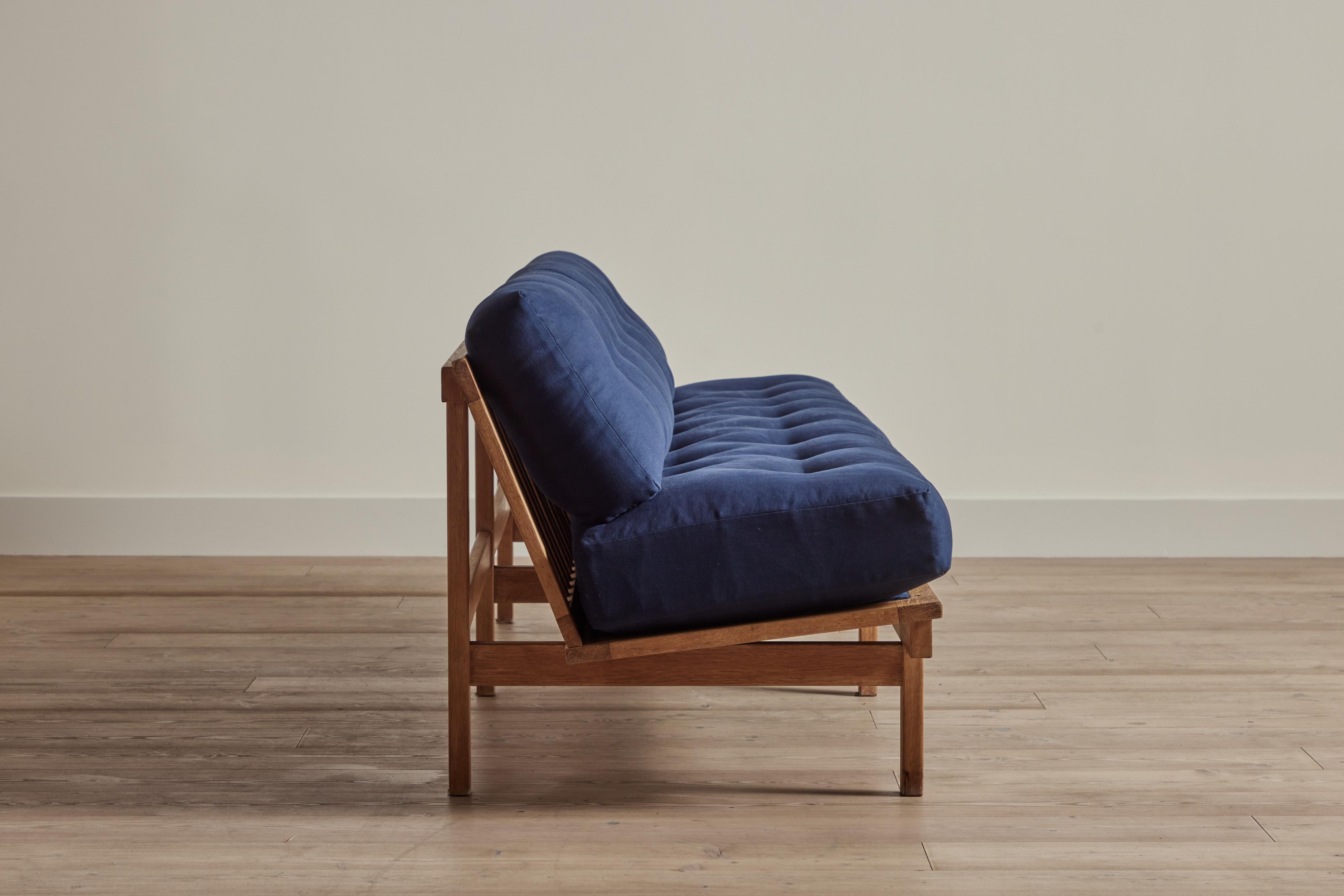 Mid-Century Modern Danish Pine Sofa