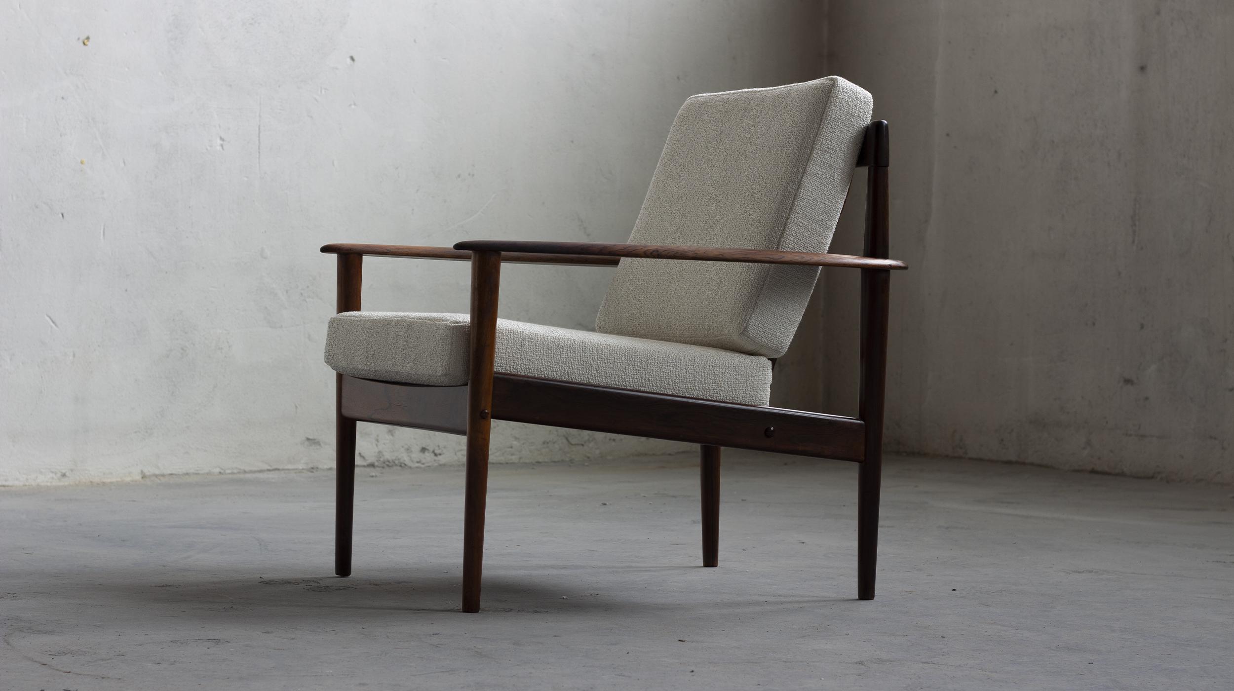 Danish “PJ 56” armchairs by Grete Jalk for Poul Jeppesen  For Sale 2