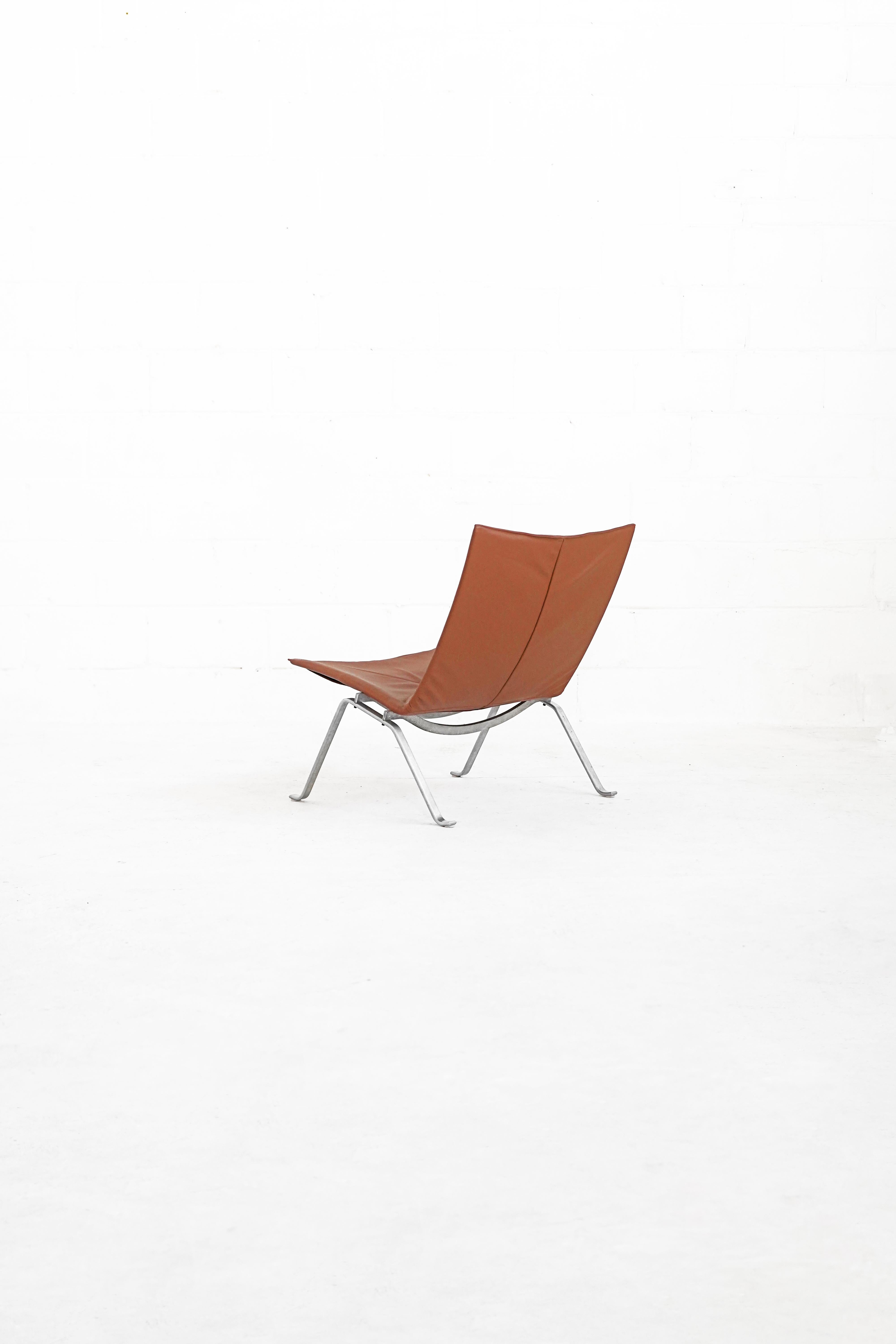 Mid-20th Century Danish PK22 Lounge Chair by Poul Kjærholm for E. Kold Christiensen