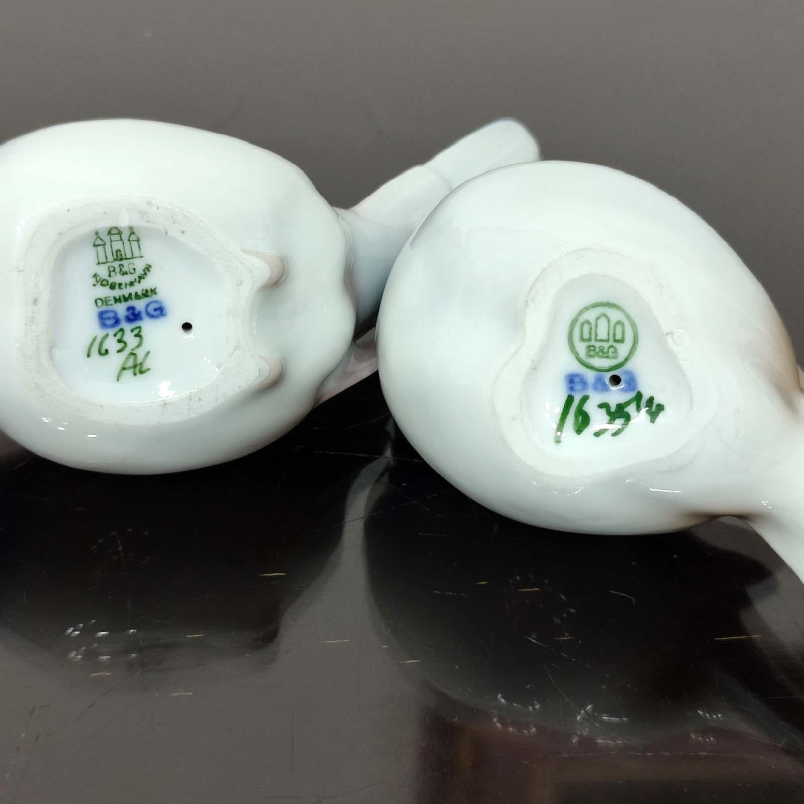 Figuritas de porcelana danesa de Dahl Jensen para Bing y Grondahl, años 70 en venta 3