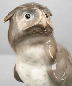 Danish Porcelain Owl