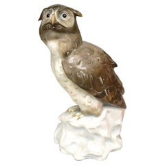 Hibou en porcelaine danoise