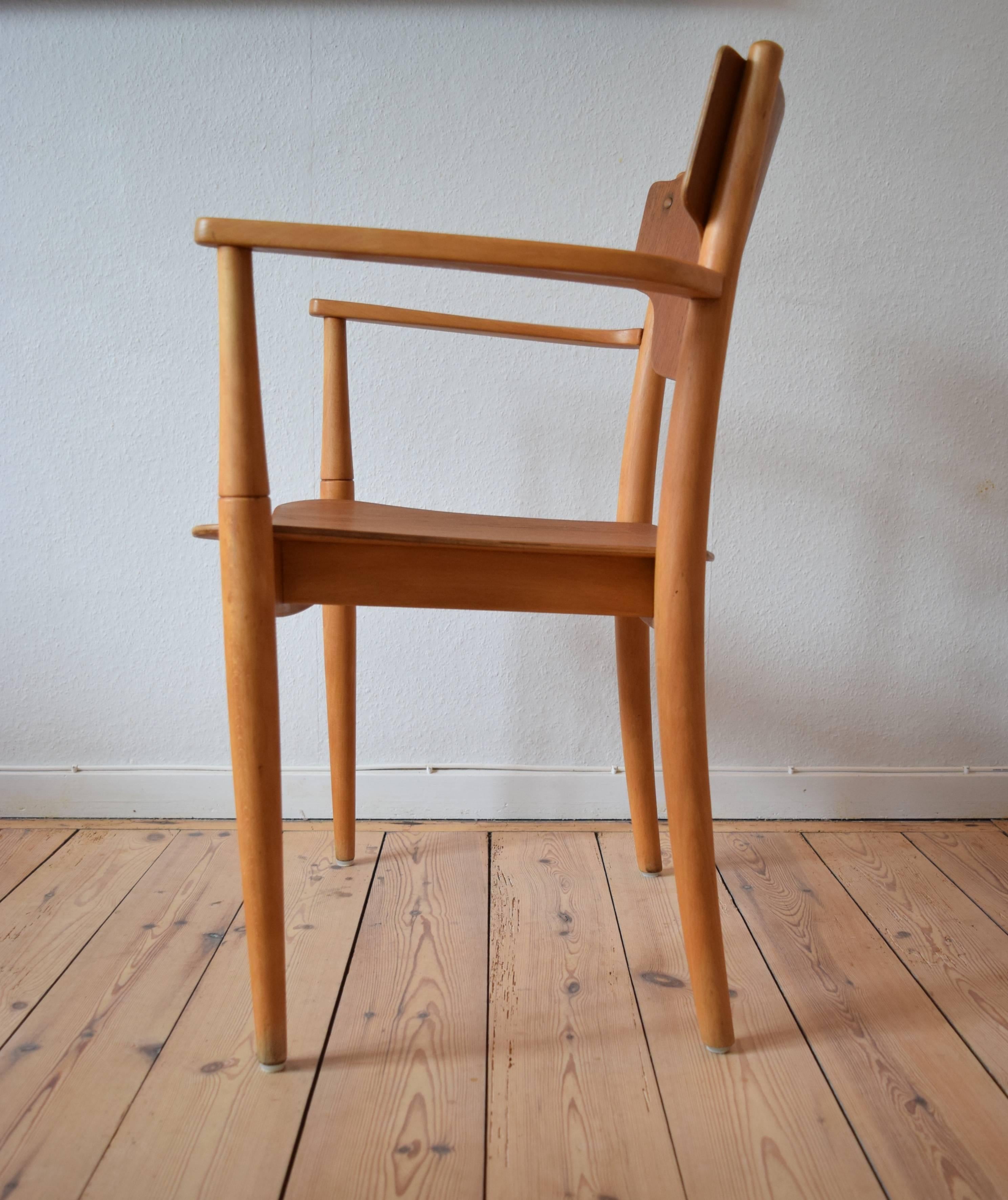 Danish 'Portex' Armchair, Peter Hvidt & Orla Mølgaard, 1944 For Sale 1