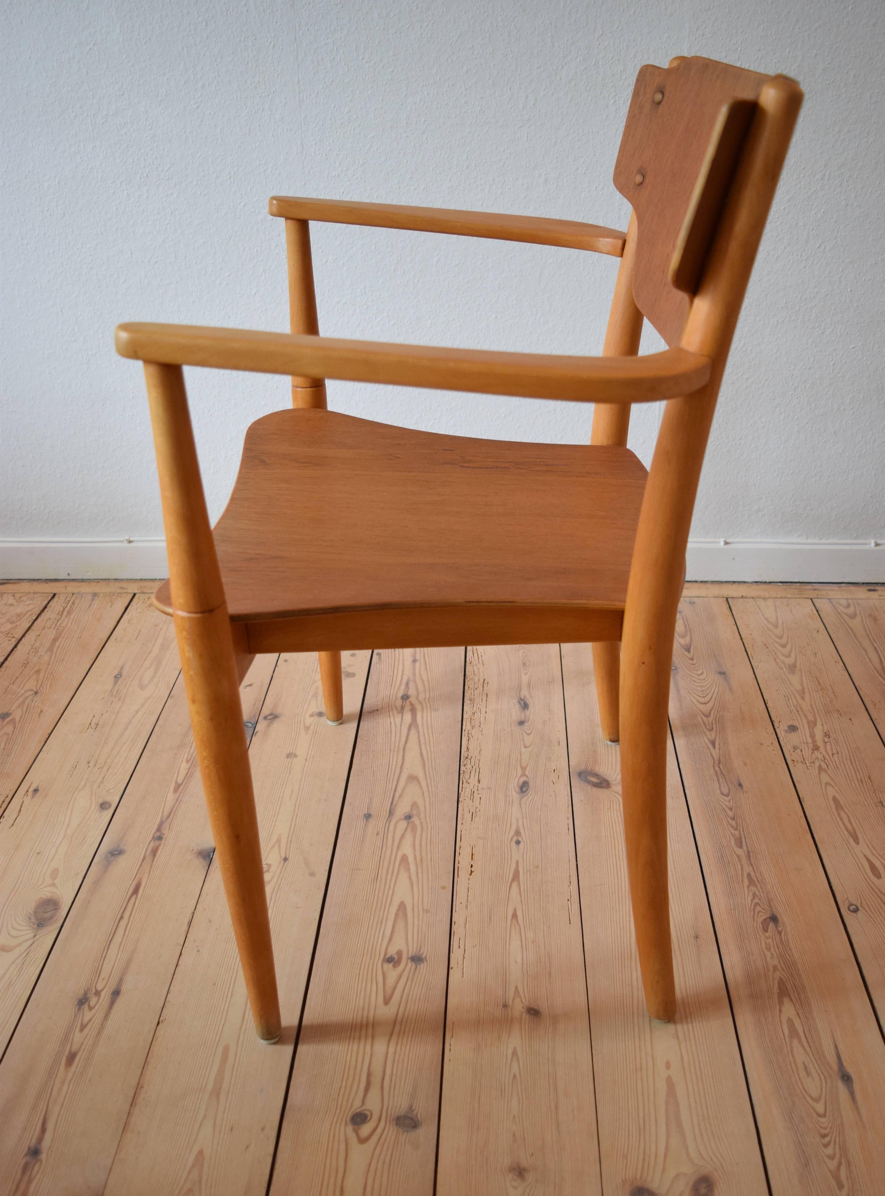 Danish 'Portex' Armchair, Peter Hvidt & Orla Mølgaard, 1944 For Sale 2