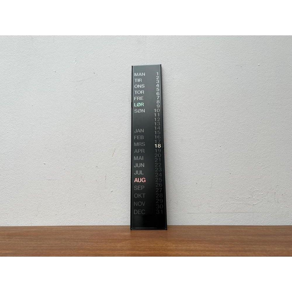 Danish Postmodern Wall Calendar, 1980s In Excellent Condition For Sale In Hamburg, DE