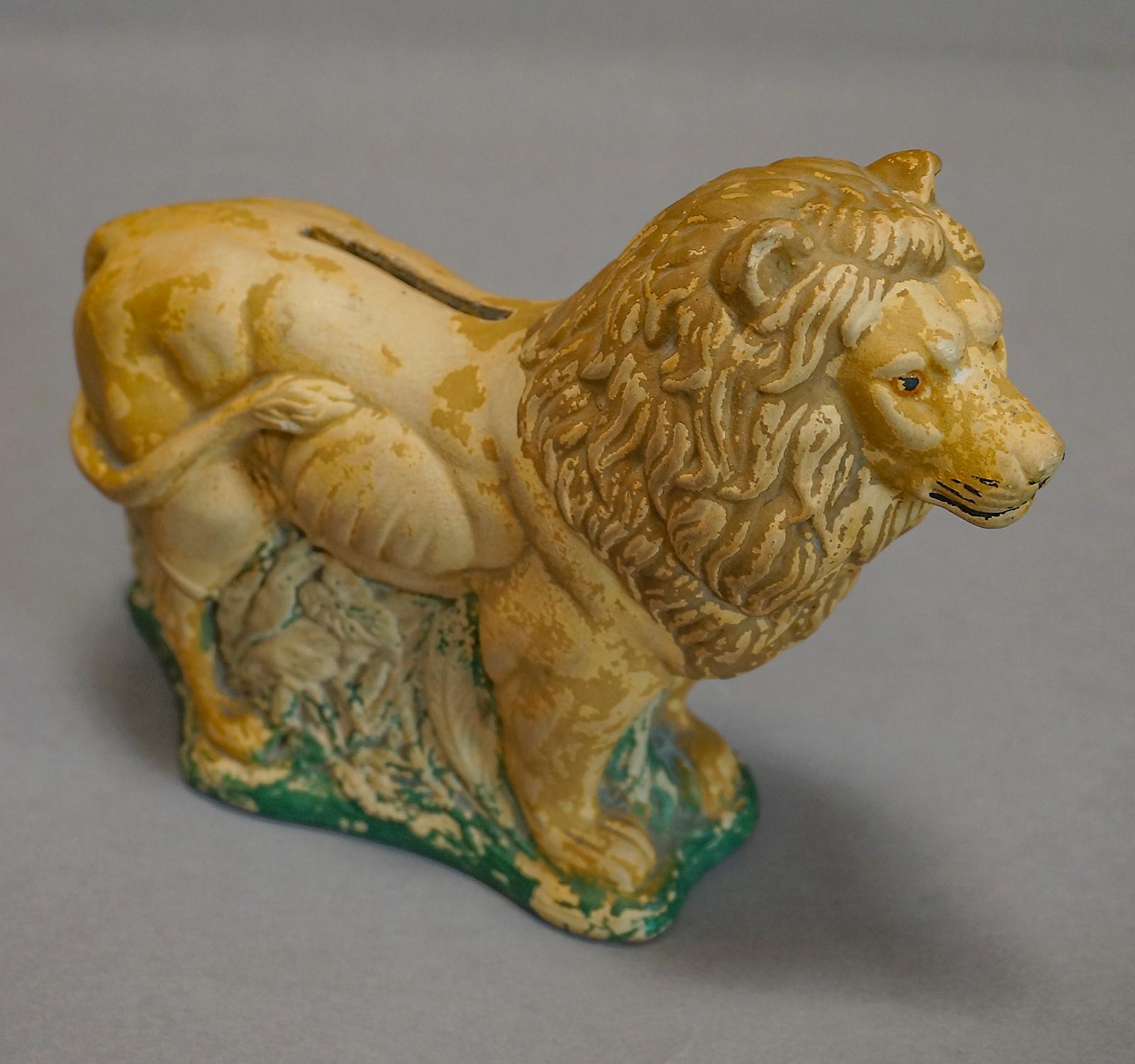 lion pottery