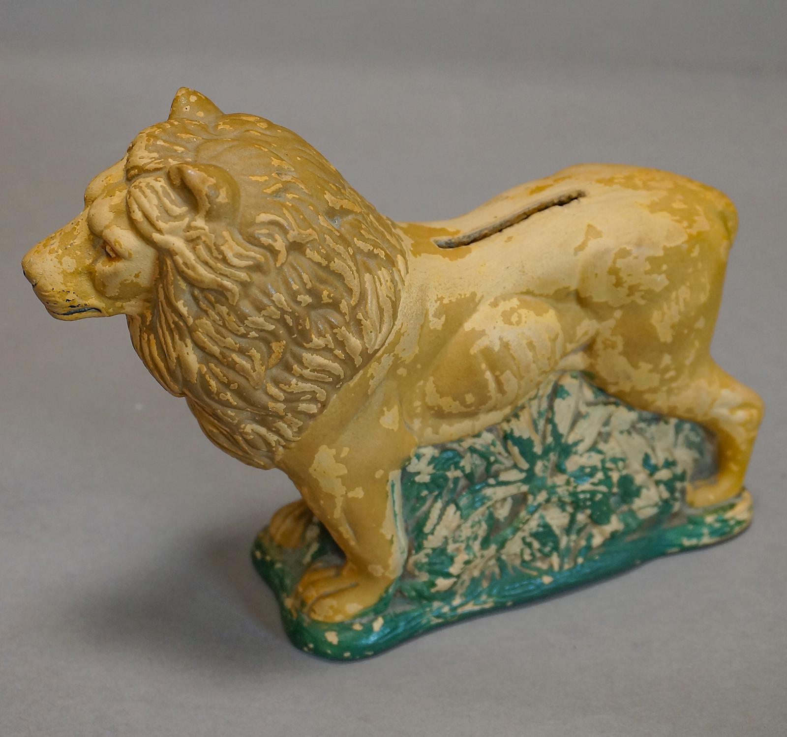 Other Danish Pottery Lion Bank
