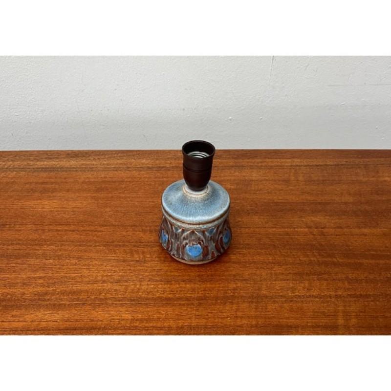 Lámpara de sobremesa de cerámica danesa de Johannes Andersen Keramik, mediados de siglo 1960 en venta 1
