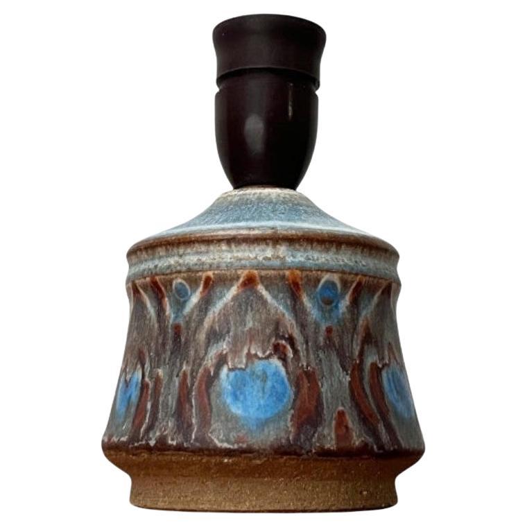 Lámpara de sobremesa de cerámica danesa de Johannes Andersen Keramik, mediados de siglo 1960 en venta