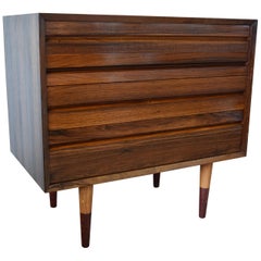 Danish Poul Cadovius Rosewood Chest, 1960s, Cado