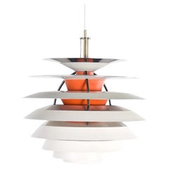 Lámpara colgante danesa Poul Henningsen Contrast de Louis Poulsen