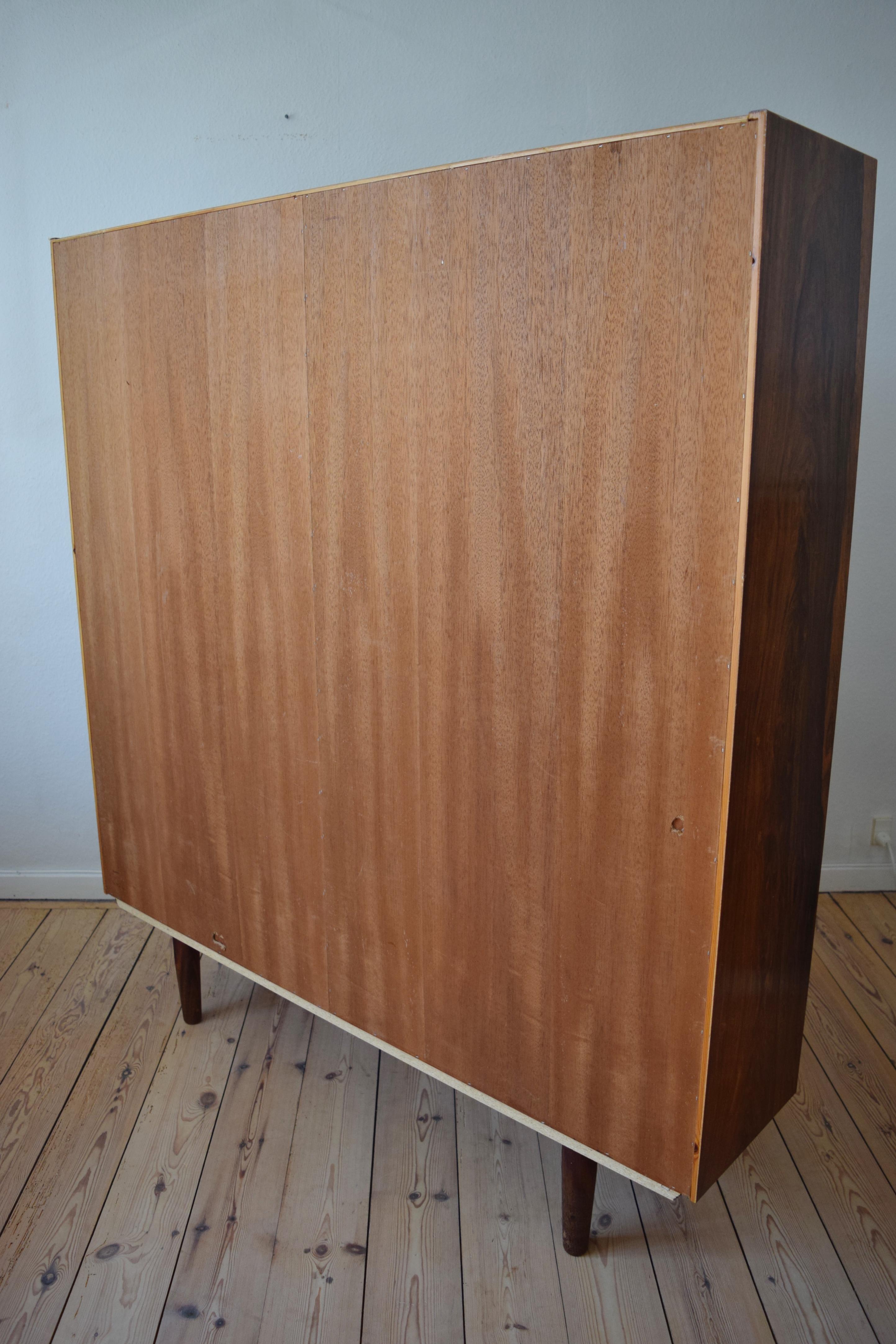 Danish Poul Hundevad Rosewood Bookshelf, 1960s 7