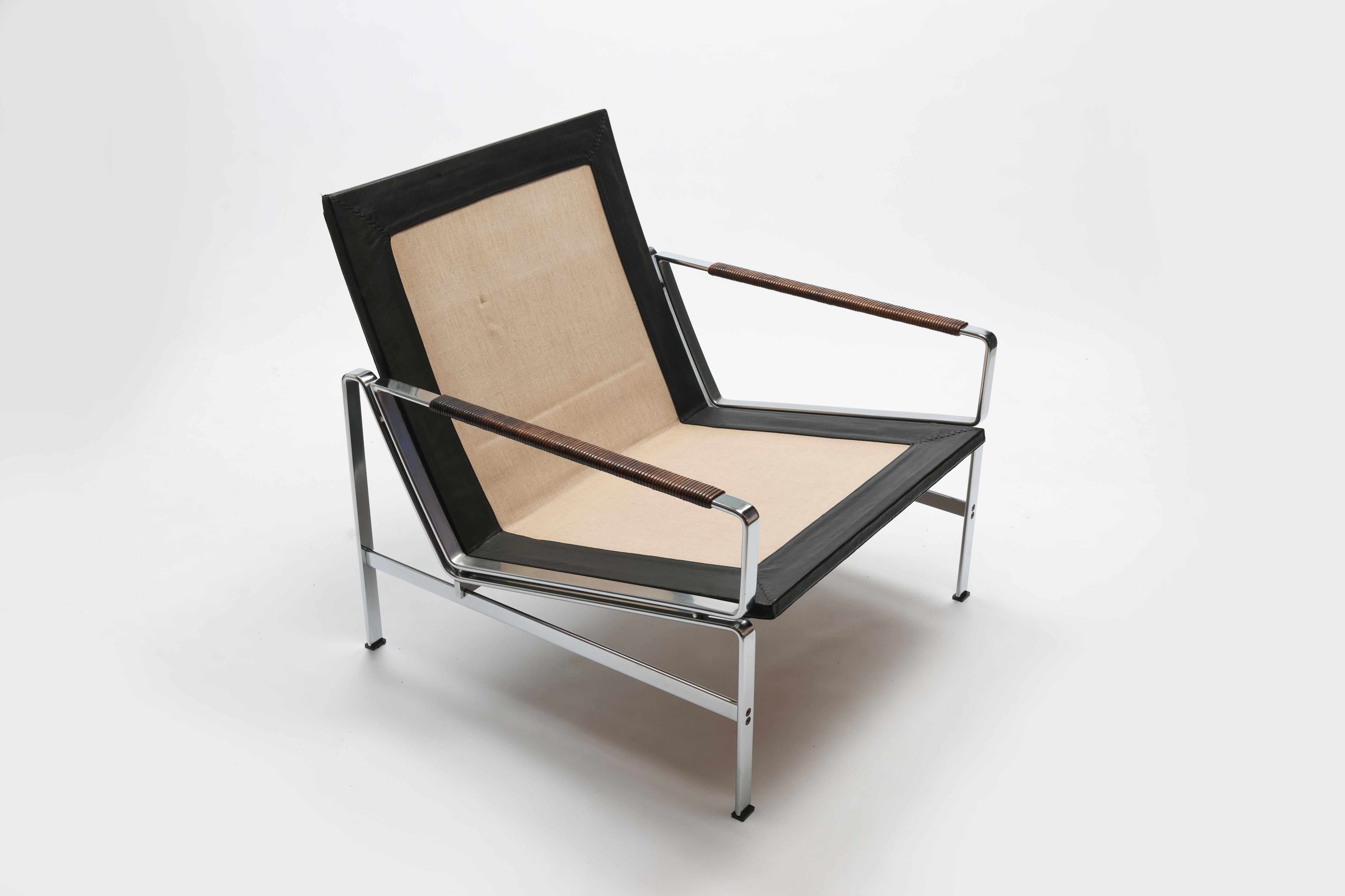 Danish Preben Fabricius & Jørgen Kastholm Lounge Chair FK6720 Alfred Kill, 1965 6