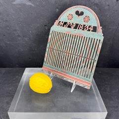 Danish Primitive Folk Art Tape Heddle Band Loom