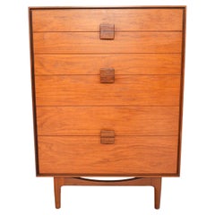 Danish Range Teak Highboy Dresser by Ib Kofod Larsen for G Plan
