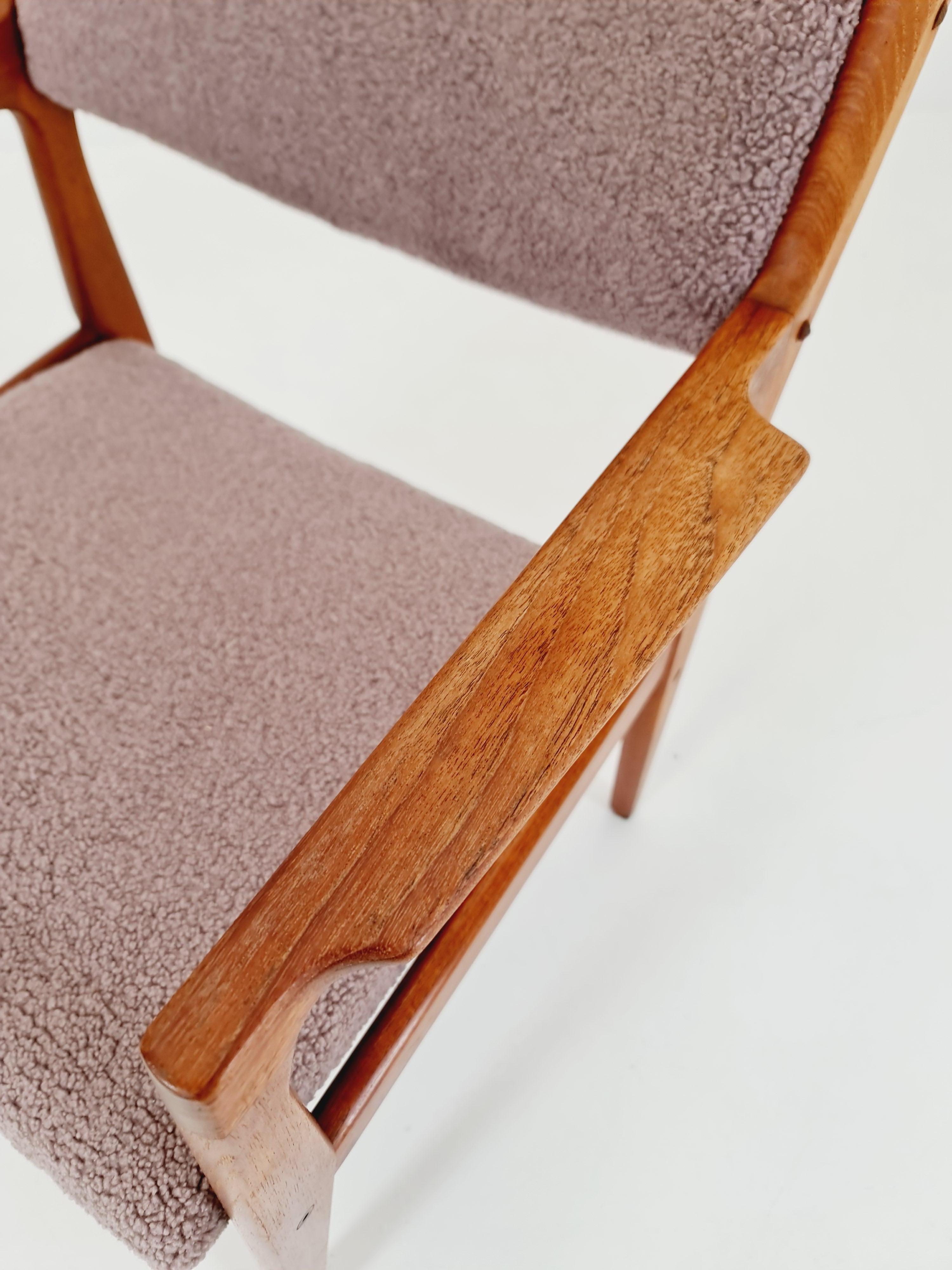 Danese Rara poltrona danese in teak di Erik Buch per Orum  , 1960s in vendita