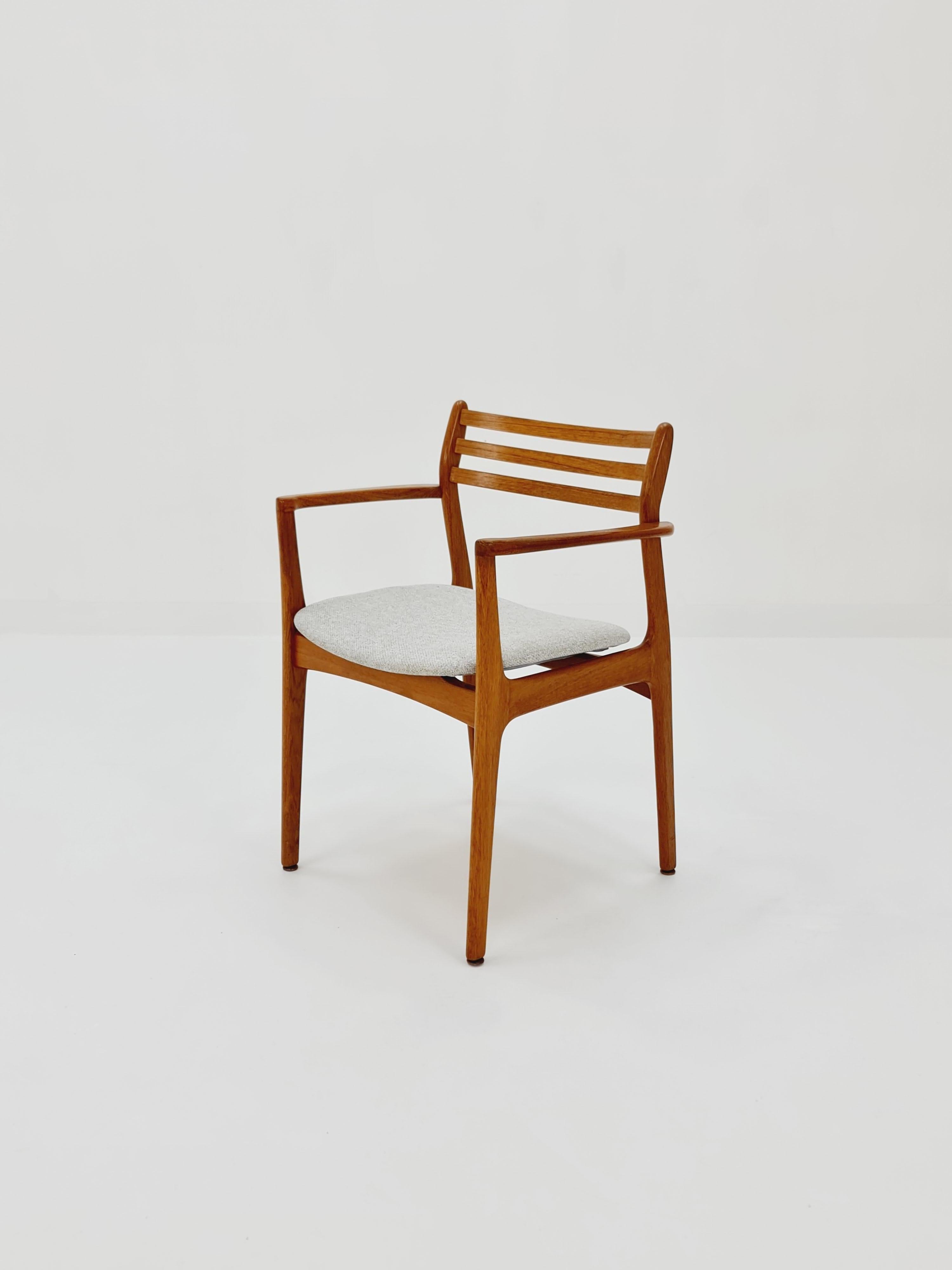 Dänisch Seltener Teakholz Sessel von P.E. Jorgensen für Farsø Møbelfabrik,  1960s im Zustand „Gut“ im Angebot in Gaggenau, DE