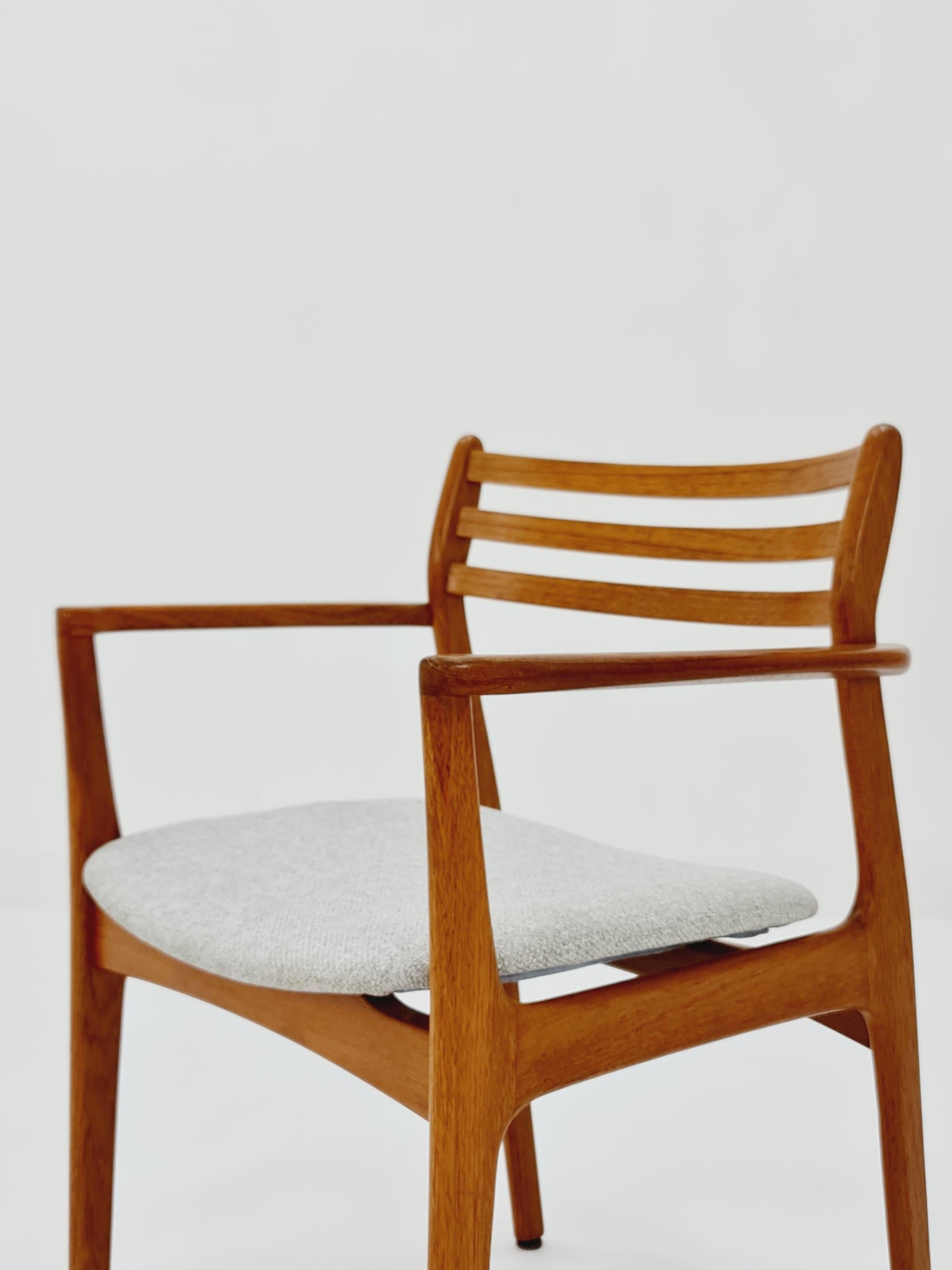 Dänisch Seltener Teakholz Sessel von P.E. Jorgensen für Farsø Møbelfabrik,  1960s (Mitte des 20. Jahrhunderts) im Angebot