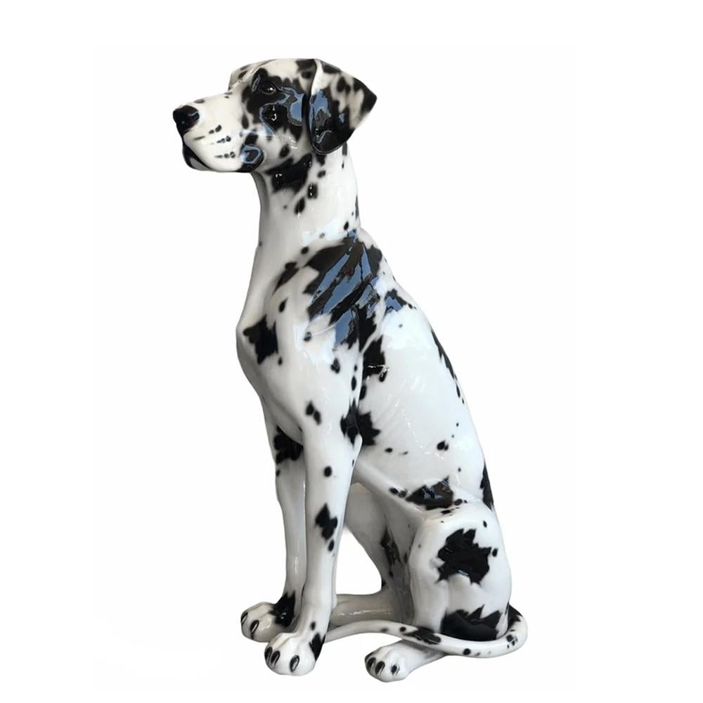 Italian Danish Retro Dog Sculpture For Sale
