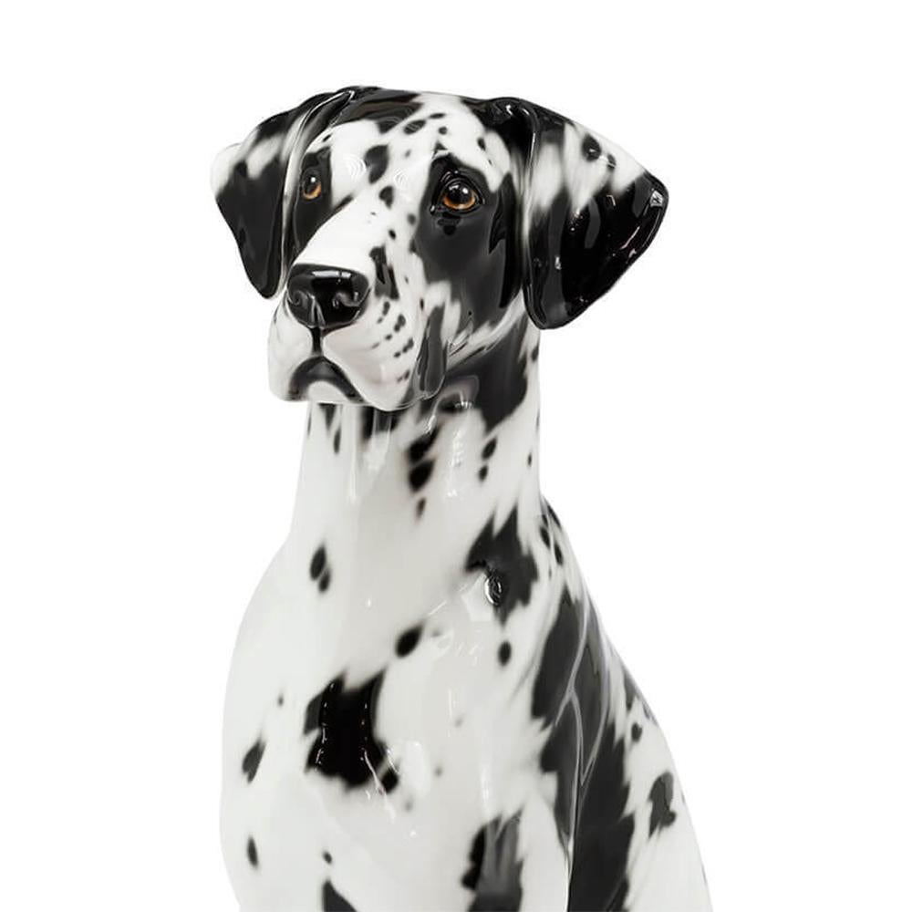 Dänische Retro-Hunde-Skulptur (Keramik) im Angebot