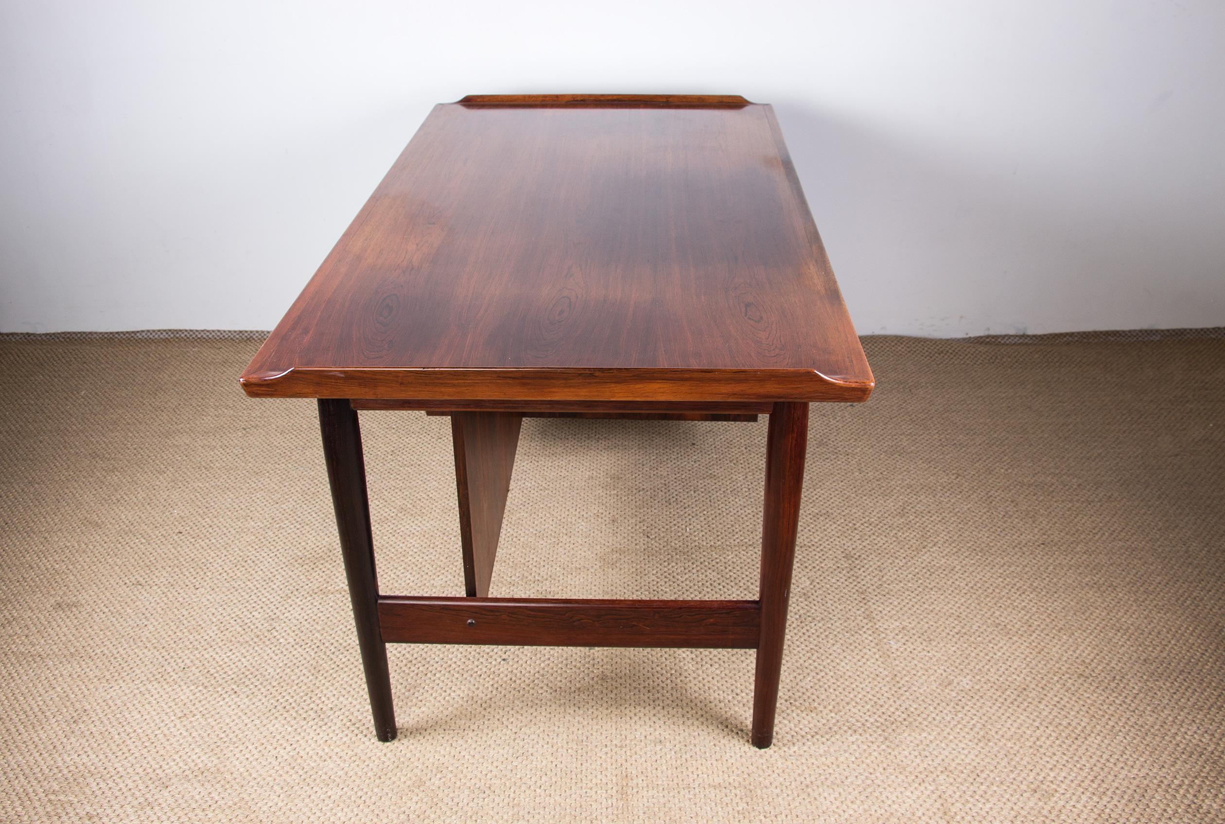 Danish Rio Rosewood Desk Model 404 by Arne Vodder for Sibast Mobler, 1960 8