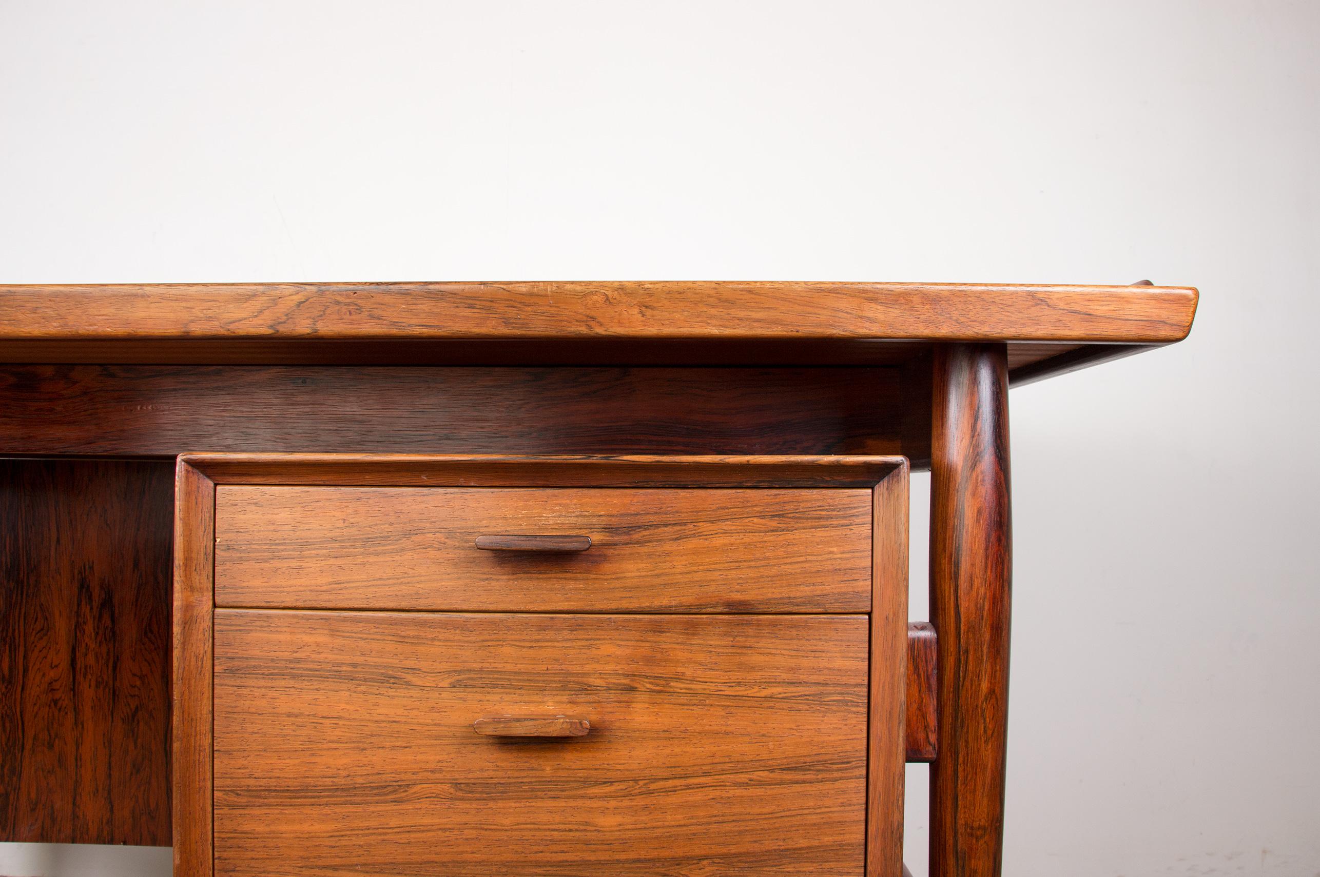 Danish Rio Rosewood Desk Model 404 by Arne Vodder for Sibast Mobler, 1960 3