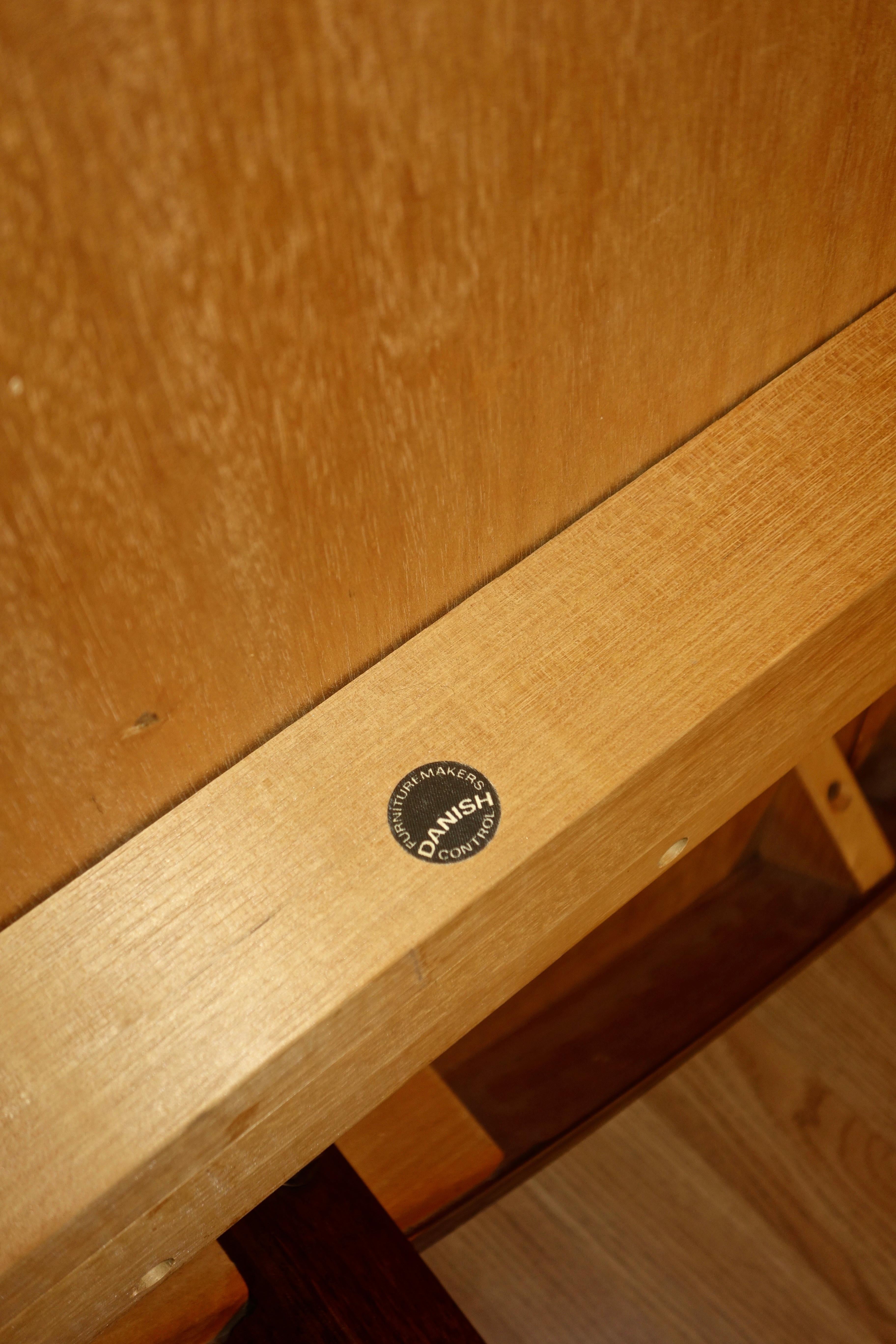 Table de salle à manger danoise en palissandre de Rio par Ole Hald pour Gudme Møbelfabrik, années 1960 en vente 5