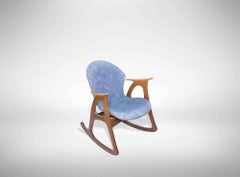 Danish Rocking Chair by Aage Christiansen, 1970s