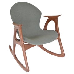 Danish Rocking Chair by Aage Christiansen
