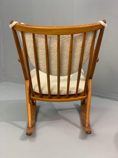 Danish Rocking Chair by Frank Reenskaug for Bramin, 1960s
