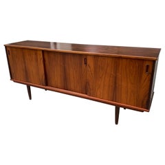 Danish Rosewood 3 Door Credenza