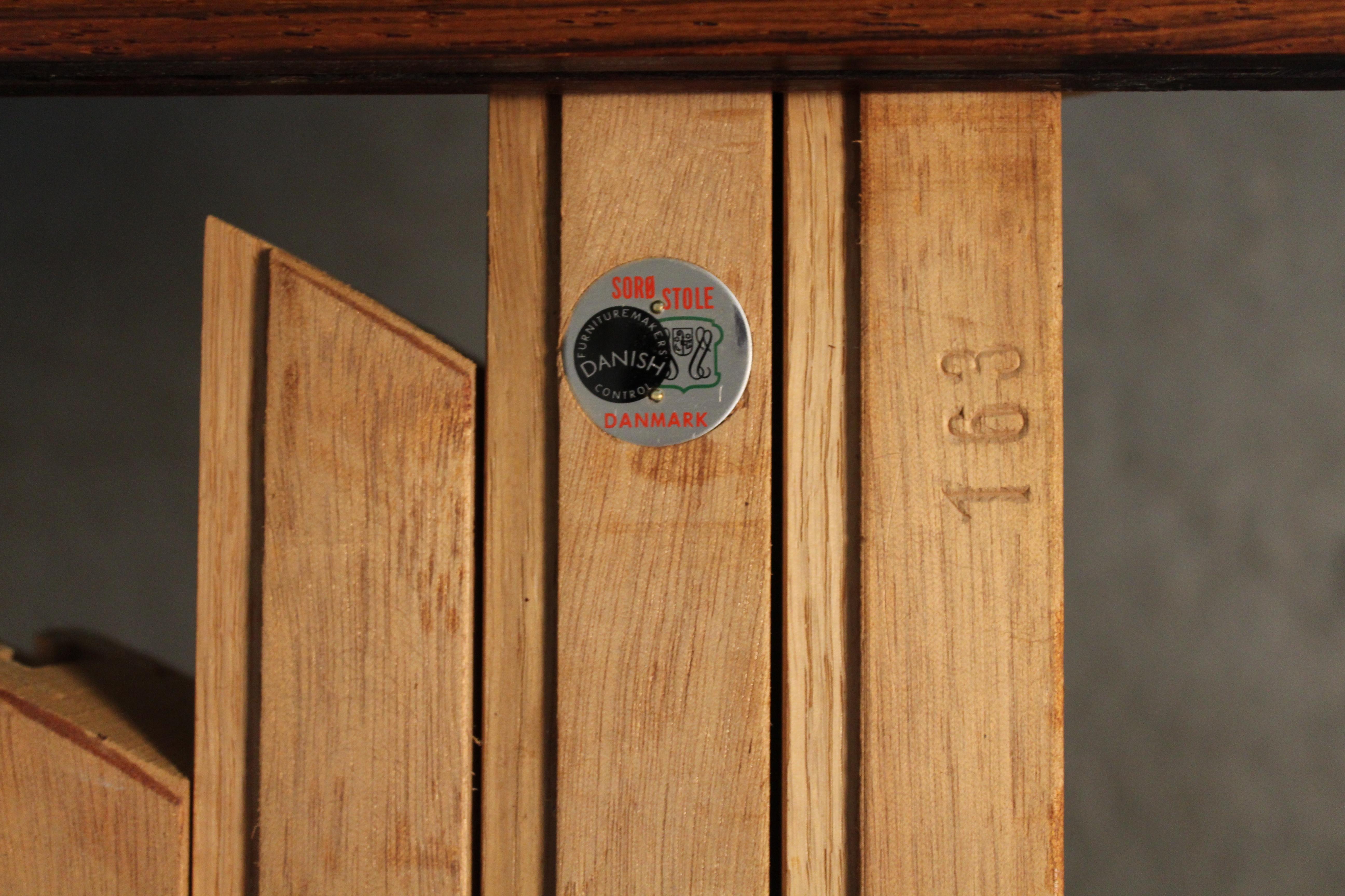 Danish Rosewood 4-Leaf Banquet Table by H. Kjærnulf for Sorø Møbelfabrik 6