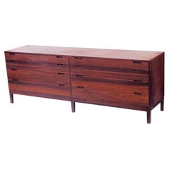 Danish Rosewood 8 Drawer Chest by Svend Langkilde Mobler Denmark