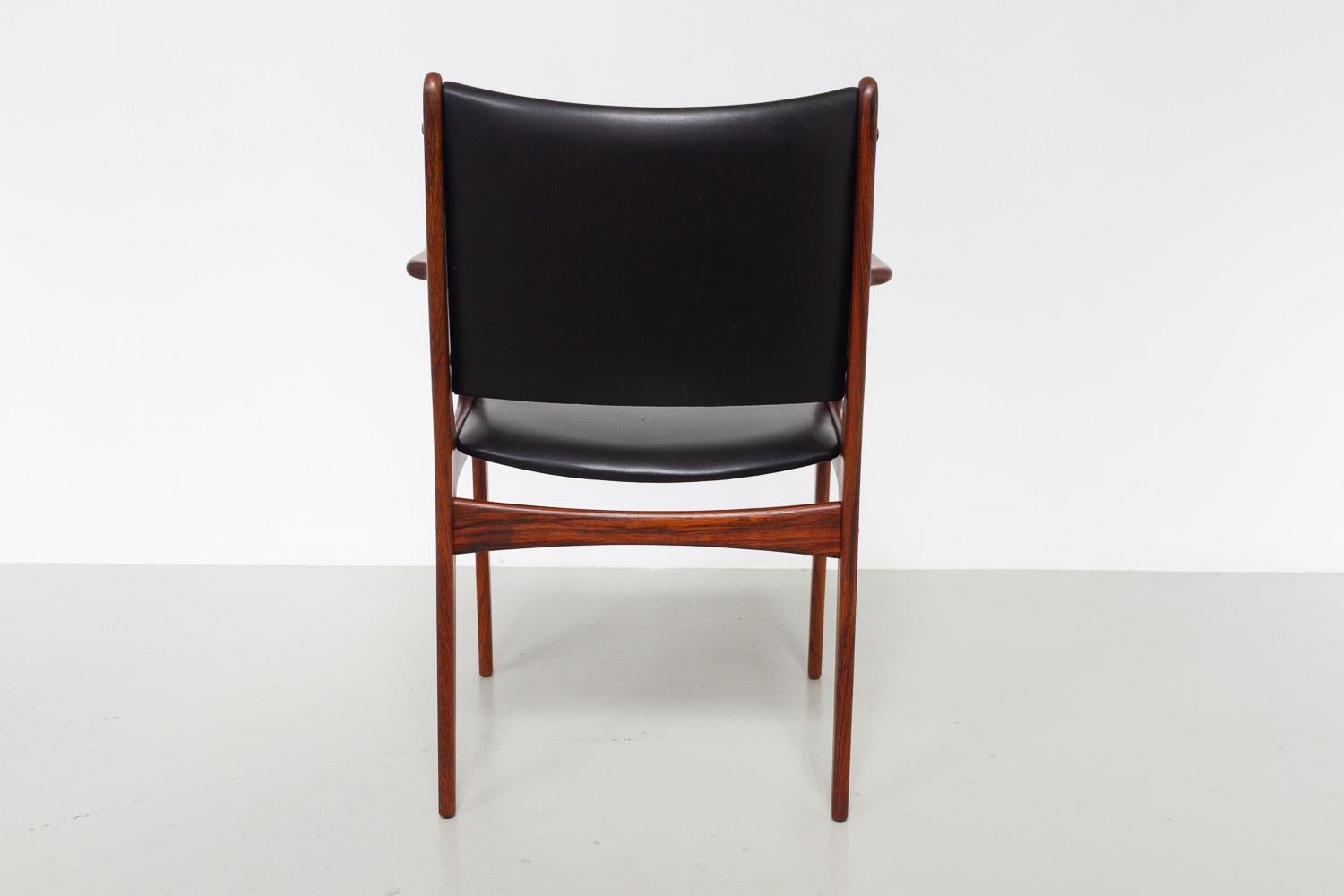Dänischer Palisander-Sessel von Johannes Andersen für Uldum Møbelfabrik, 1960er Jahre. im Angebot 5