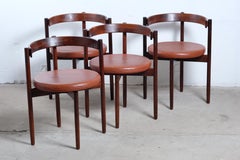 Danish Rosewood Armchairs by Hugo Frandsen for Børge M. Søndergaard, 1964