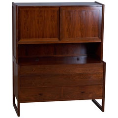 Danish Rosewood Bar Cabinet, 1960s, Midcentury