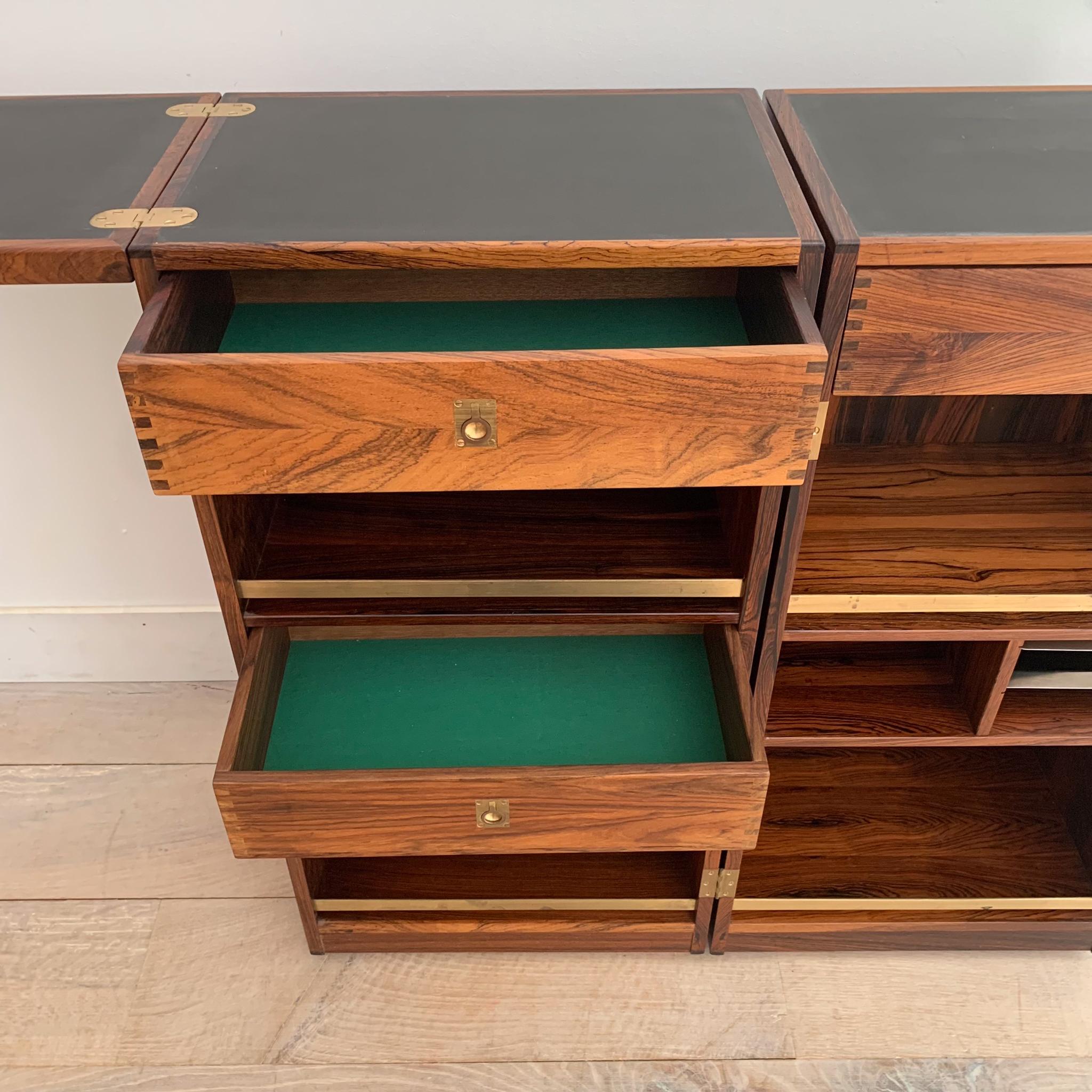 Danish Rosewood Bar Cabinet by Reno Wahl Iversen for Dyrlund 8