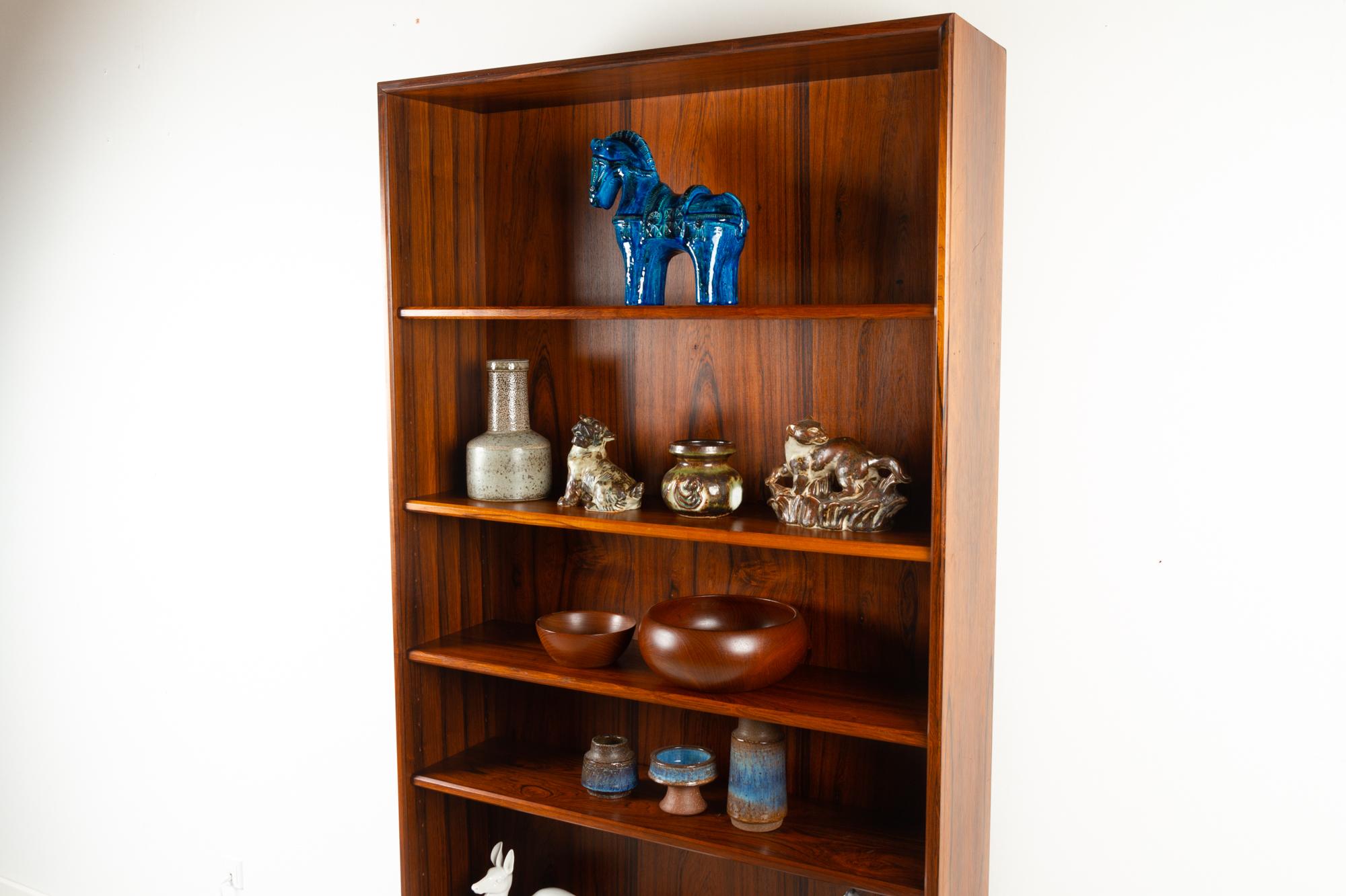 Danish Rosewood Bookcase 1960s 7