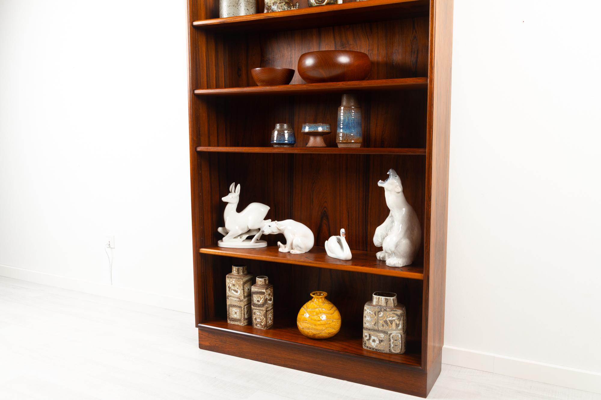 Danish Rosewood Bookcase 1960s 8