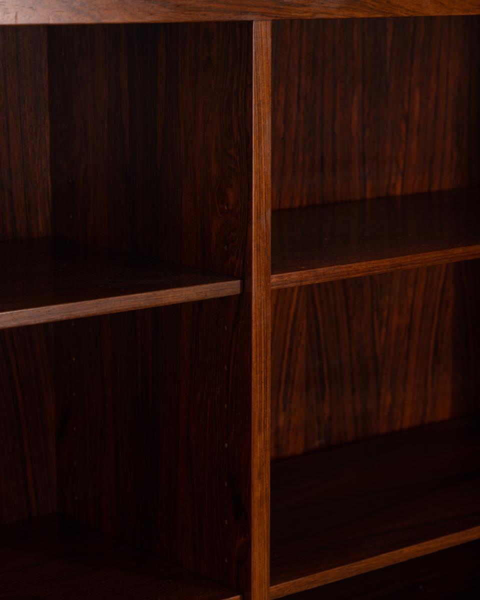Danish Rosewood Bookcase 60s Design Gunni Omann for Omann Jun Møbelfabrik For Sale 1